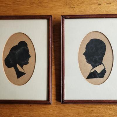 Pair of 50s Silhouettes