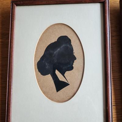 Pair of 50s Silhouettes