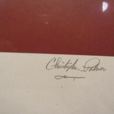 Signed Limited Edition (11/406) Lithograph- Signed by Ted Williams and Christopher Paluso