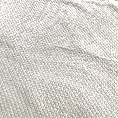 454 Beautiful White Cotton RESTORATION HARDWARE Queen Coverlet