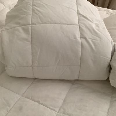 457 Queen Down Comforter with Bedding and Shams