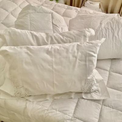 457 Queen Down Comforter with Bedding and Shams