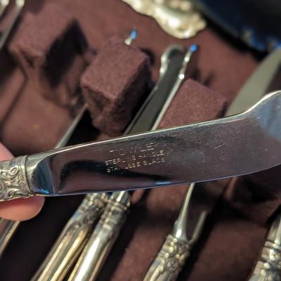 Rare 1958 Towle, Sterling Silver 111 Pc "Old Master", 6 Pc Serving