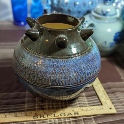Unique Glazed Pot