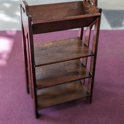 Antique 1910 Mission Oak Bookshelf â€“ Lakeside Crafts Shop Sheboygan, Wisconsin