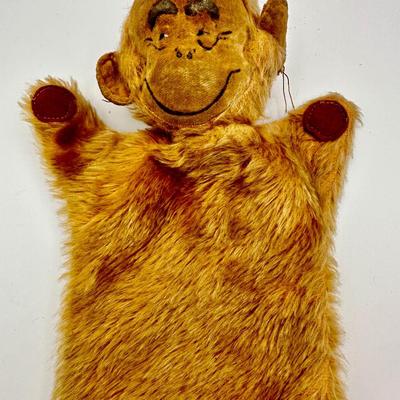 Rare 1930â€™s-1940â€™s  Merrythought Monkey â€œGranâ€™popâ€ Hand Puppet