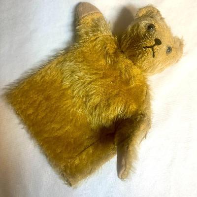 1930's Mohair Bear Hand Puppet