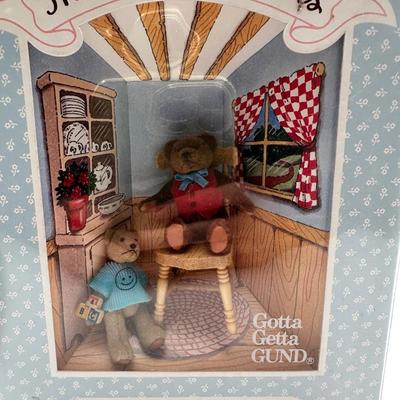 Gund, The Littlest Bears Collectibles, Father and Son 1994