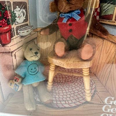 Gund, The Littlest Bears Collectibles, Father and Son 1994