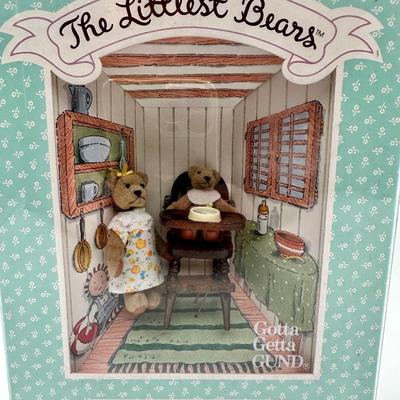 Gund, The Littlest Bears Collectibles, Mother and Baby 1994
