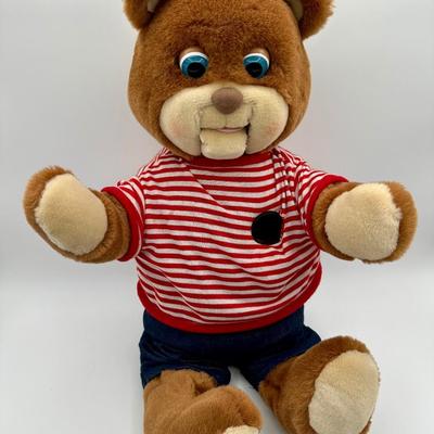 Vintage 1985 Gabby The Talking Bear