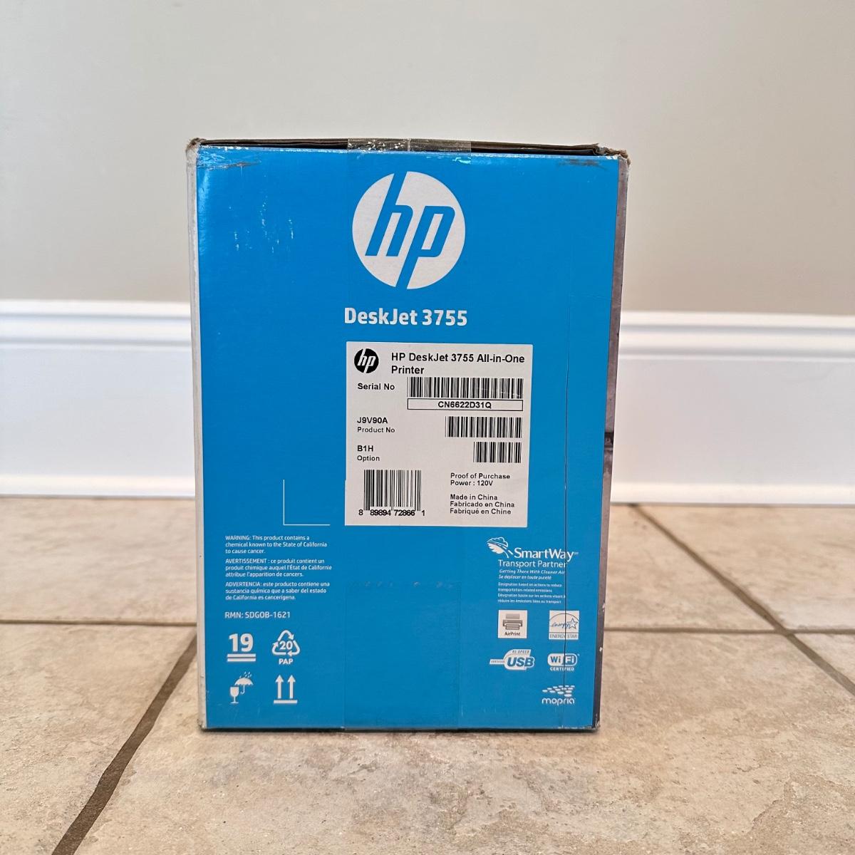 LOT 68N HP DeskJet 3755, And Pandigital Photo Slide And Negative