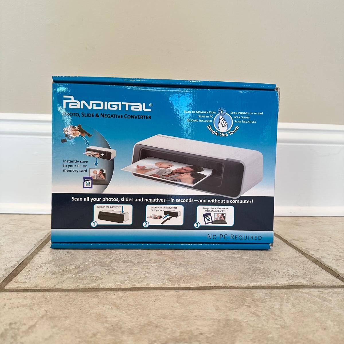 LOT 68N HP DeskJet 3755, And Pandigital Photo Slide And Negative