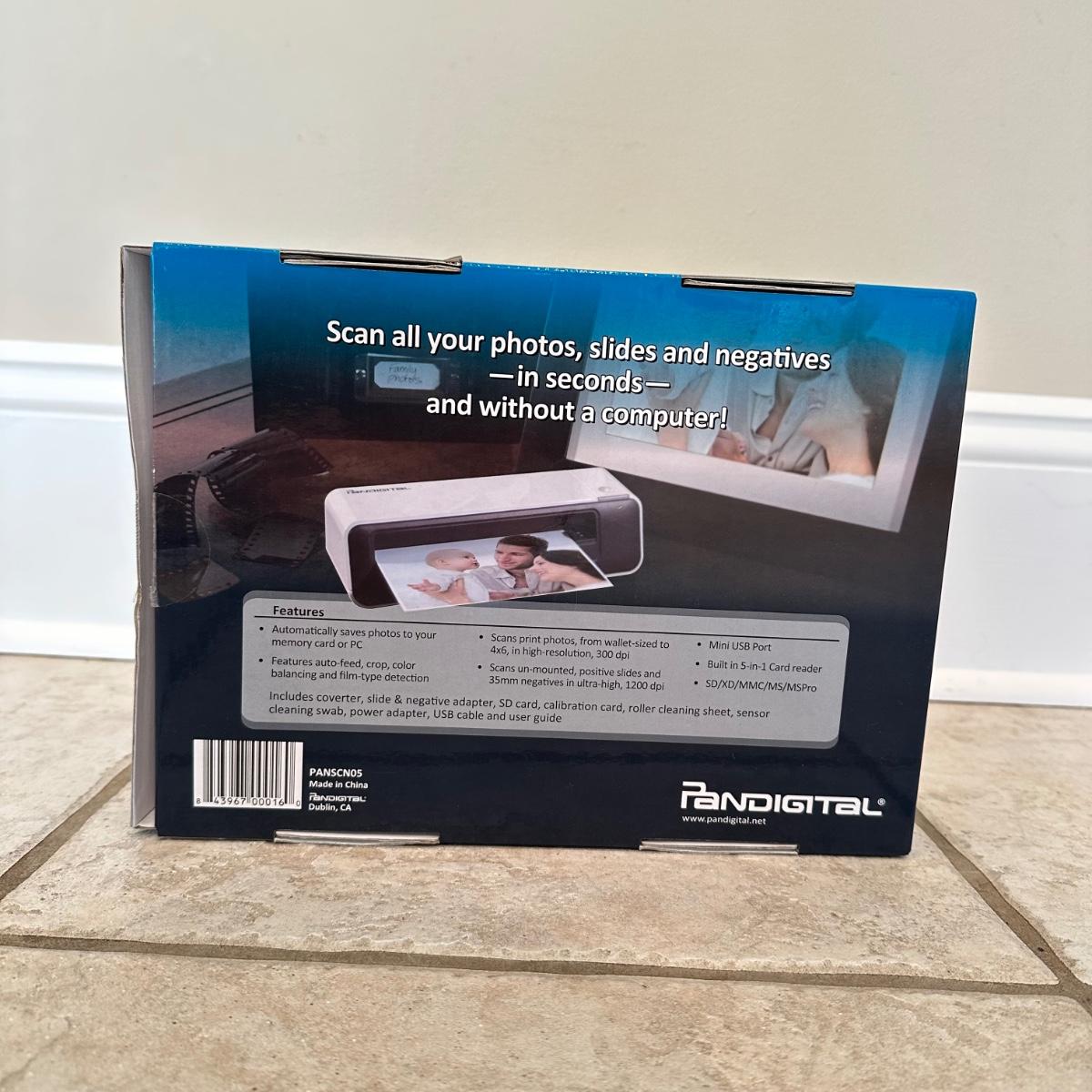 LOT 68N HP DeskJet 3755, And Pandigital Photo Slide And Negative