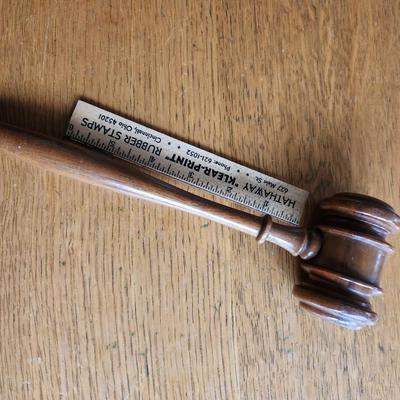 Wood Gavel
