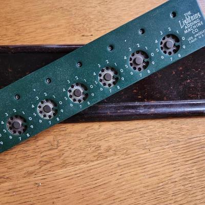 The Lightening Adding Machine
