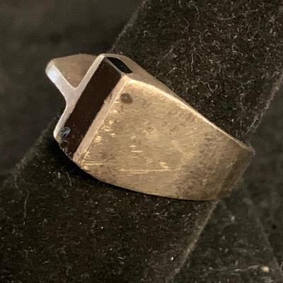 Malachite & Onyx Style Sterling Silver Rings (MB-HS)