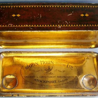 John Horn Ltd. Inkwell / Chocolate Tin