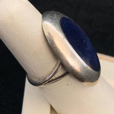 Collection of Sterling Rings with Natural Stones (MB-HS)