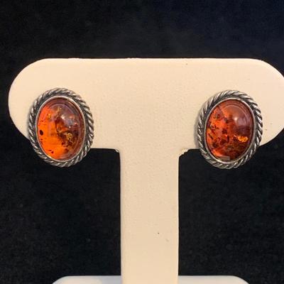 Tiger Eye Poison Ring plus Turquoise, Amber, & Malachite Sterling Jewelry (MB-HS)