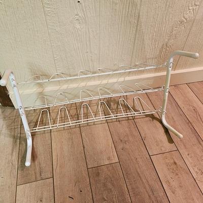 Rolling Clothes Rack & Shoe Rack (BO-JS)