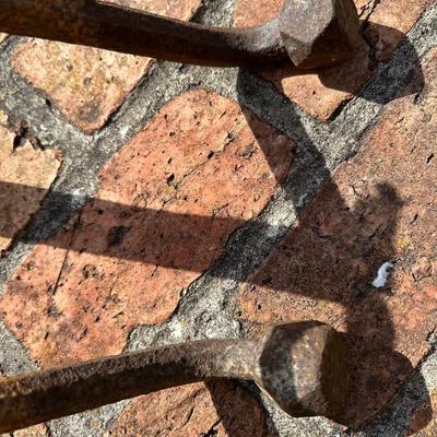 Pair of Antique Andirons