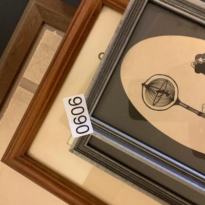 Vintage Bathroom Themed Art