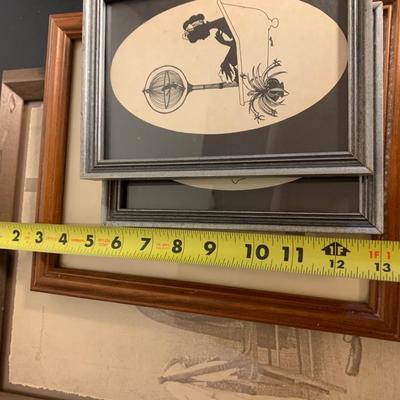 Vintage Bathroom Themed Art