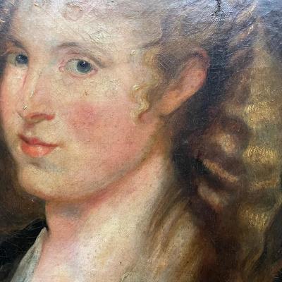 19C Master Oil Painting / Female portrait