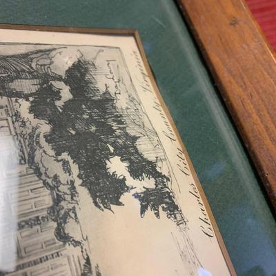 Framed Williamsburg VA Prints