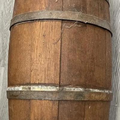 Antique Oak Whisky Barrel