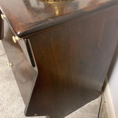End Table Magazine Rack Nightstand