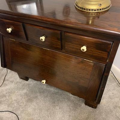 End Table Magazine Rack Nightstand