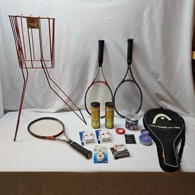 Ball Hopper & Tennis Equipment (S1-JS)