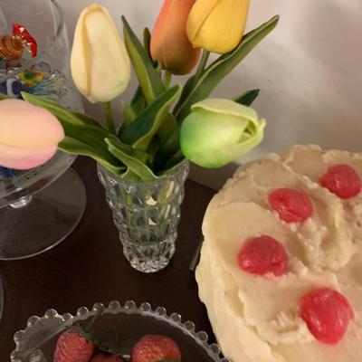 Unusual Vintage Faux Fruit / Candy Displays & Containers