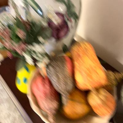 Unusual Vintage Faux Fruit / Candy Displays & Containers