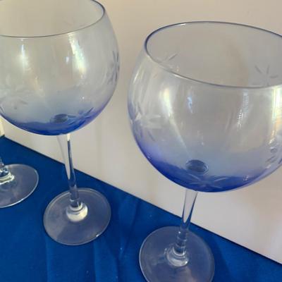 Wine Stemware Lot - Cool Multicolor Base MCM Set + Others