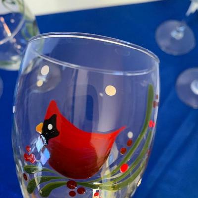 Wine Stemware Lot - Cool Multicolor Base MCM Set + Others