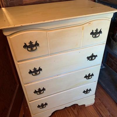 Vintage Wood Dresser - Needs TLC