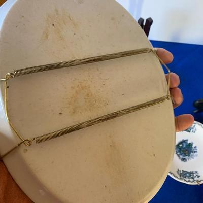 Masonâ€™s Blue Heritage England China Platter Plates Lot