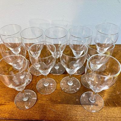 Small wine glasses 9 pc set