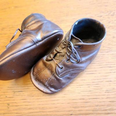 Bronzed Baby Shoes