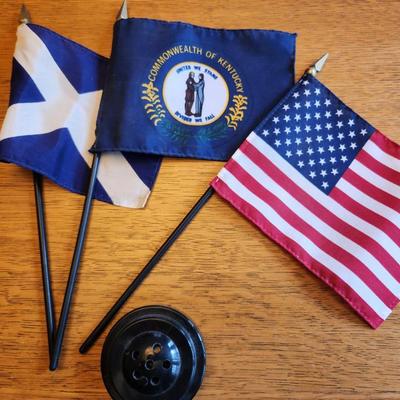 Bag of Small Display Flags