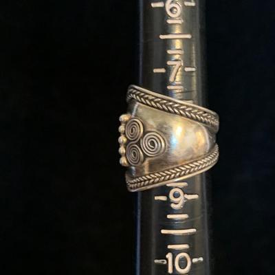 Wood Jewelry Box with Sterling Jewelry & More (MB-HS)