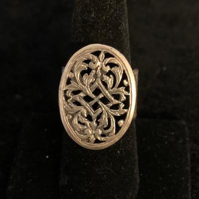 Wood Jewelry Box with Sterling Jewelry & More (MB-HS)