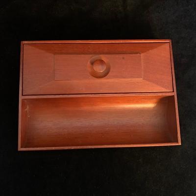 Wood Jewelry Box with Sterling Jewelry & More (MB-HS)