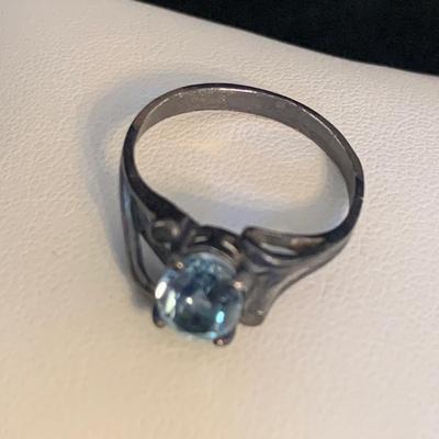 Wood Jewelry Box with Sterling Jewelry & More (MB-HS)