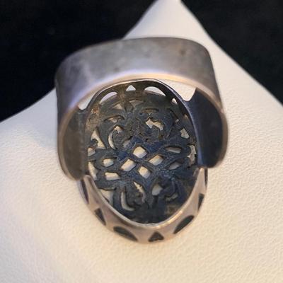 Wood Jewelry Box with Sterling Jewelry & More (MB-HS)