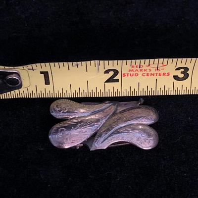 Wood Jewelry Box with Sterling Jewelry & More (MB-HS)