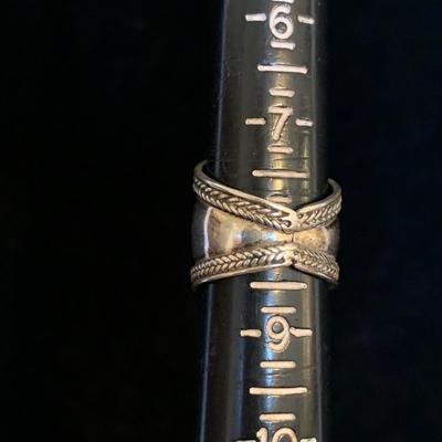 Wood Jewelry Box with Sterling Jewelry & More (MB-HS)